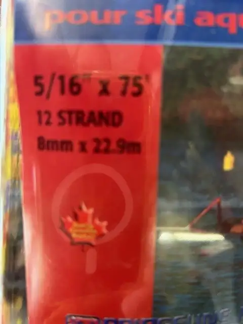 LIQUIDATION CORDE POUR SKI NAUTIQUE - Photo 2