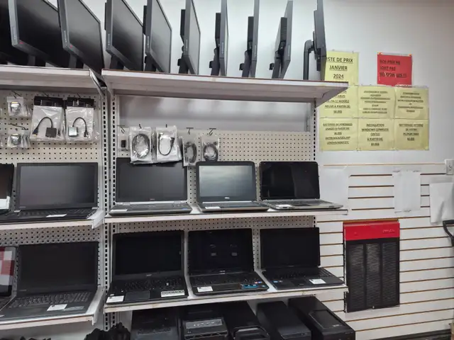 SPÉCIAL DU PATRONS ORDINATEUR À PARTIR DE 40.00$ ET