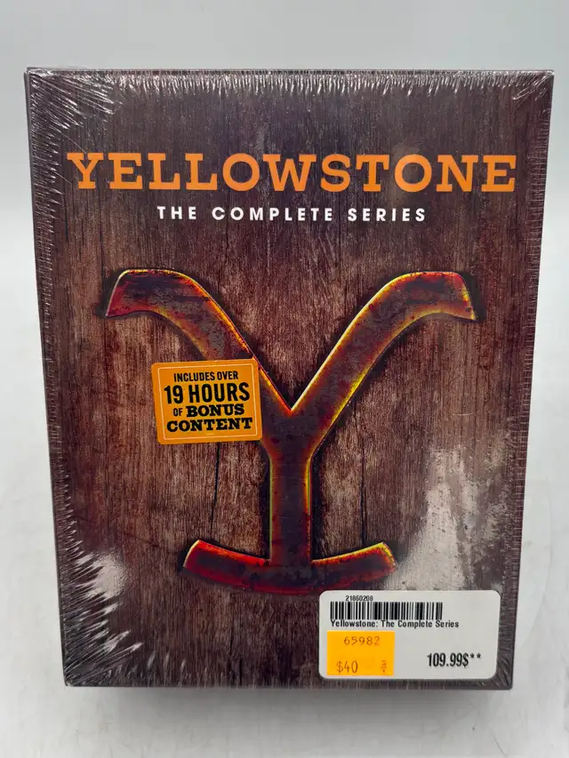 NEW UNOPENED Yellowstone The Complete Series