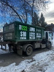 BEST PRICED JUNK REMOVAL STARTING $10 FULL LOAD $222