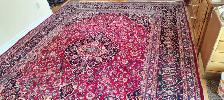 EXQUIS RARE TAPIS PERSANMASHAD151'X116'NOUE MAIN PURE LAINE - Photo 2