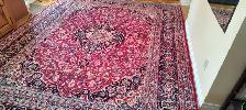 EXQUIS RARE TAPIS PERSANMASHAD151'X116'NOUE MAIN PURE LAINE - Photo 5