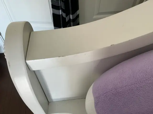 Ashley Furniture White Single Bed   2 Mattresses - $150 - Photo 7