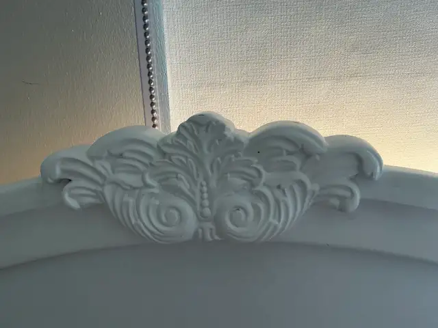Ashley Furniture White Single Bed   2 Mattresses - $150 - Photo 8