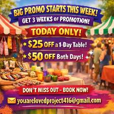 VENDORS WANTED - MISSISSAUGA