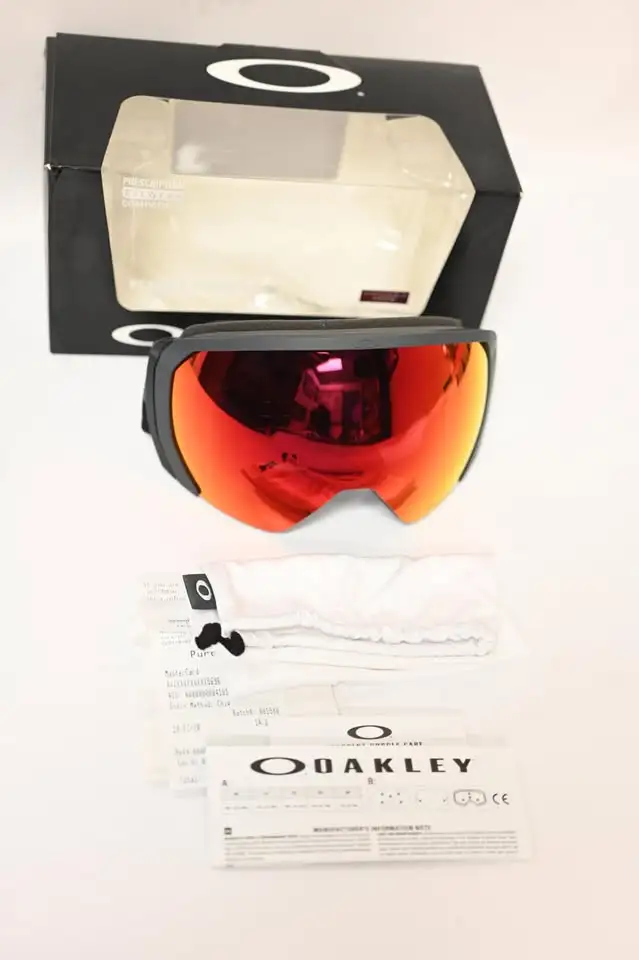 Oakley Ski Goggles XL Grenache Grey Camo Prizm USED Good conditi - Photo 2