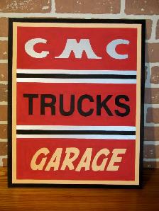 GMC Truck Garage 1950
