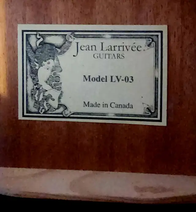 LARRIVEE LV-3  RARE - Photo 3