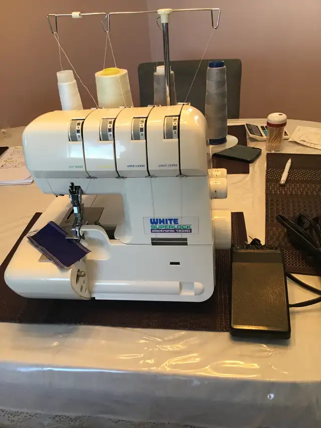 White Serger