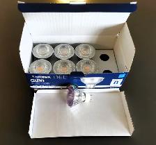 Brand New LE GU10 LED Bulbs 50W (X8)