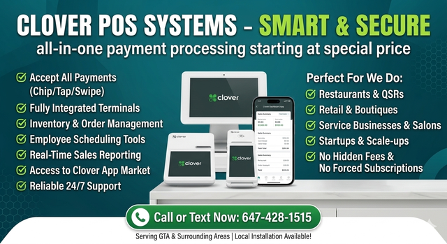 Professional Clover POS Setup – All-in-One Solution