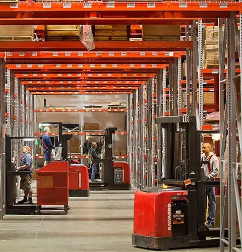 Hiring forklift operator (Raymond Reach and Dockstocker)