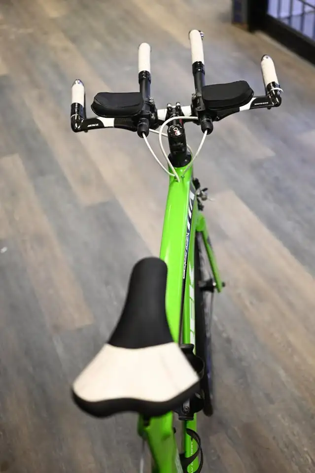 Trek Road Bike Equinox Tri Frame 26' Carbon Wheels 26.5' Aluminu - Photo 3