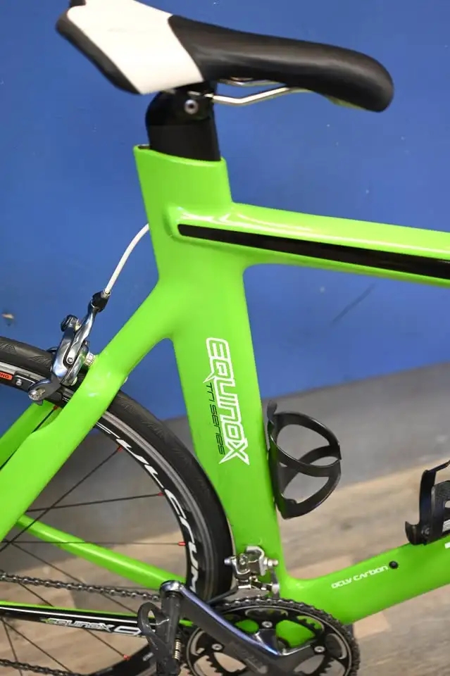 Trek Road Bike Equinox Tri Frame 26' Carbon Wheels 26.5' Aluminu - Photo 7