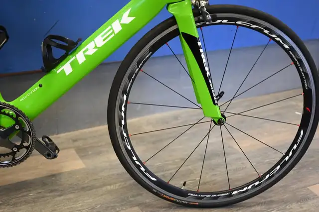 Trek Road Bike Equinox Tri Frame 26' Carbon Wheels 26.5' Aluminu - Photo 9