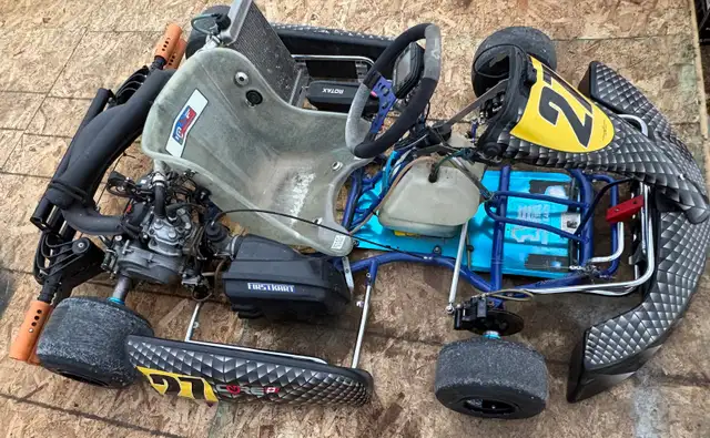 Rotax DD2 125cc go kart 34hp 2 speed 2 stroke - Photo 3