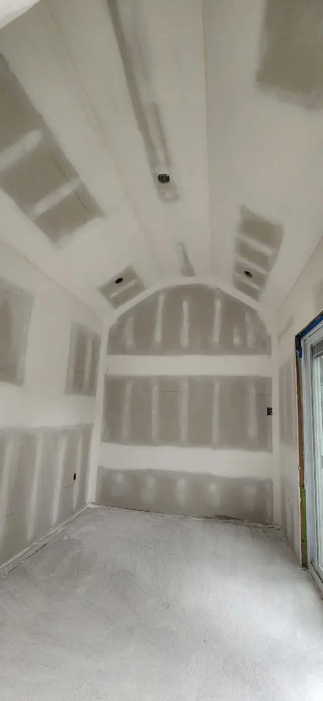 Drywall install, Taping, and popcorn ceiling removal - Photo 5