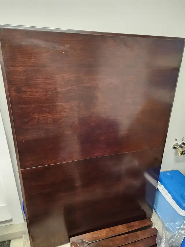 Solid Dark Wood Dining