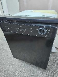 Frigidaire dishwasher black