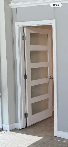 5 panel glass door - 32" x 80" - Photo 2