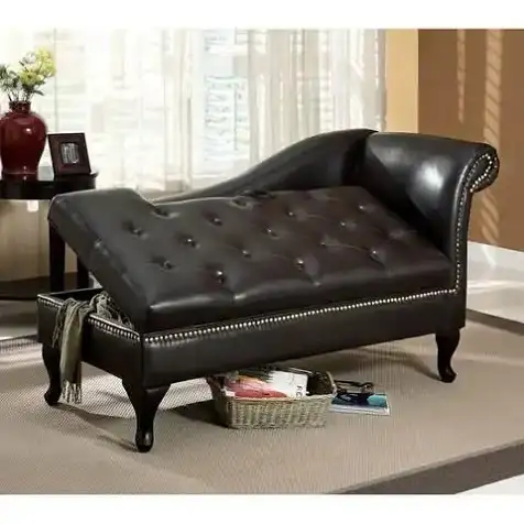 BRAND NEW CLASSIC CHAISE W/STORAGE (ESPRESSO) - Photo 5
