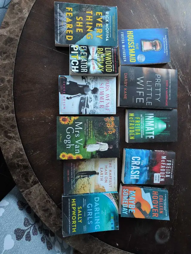 Paperback Novels - Great Condition