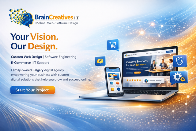 Professional Web Design & Custom Software Development in Calgary