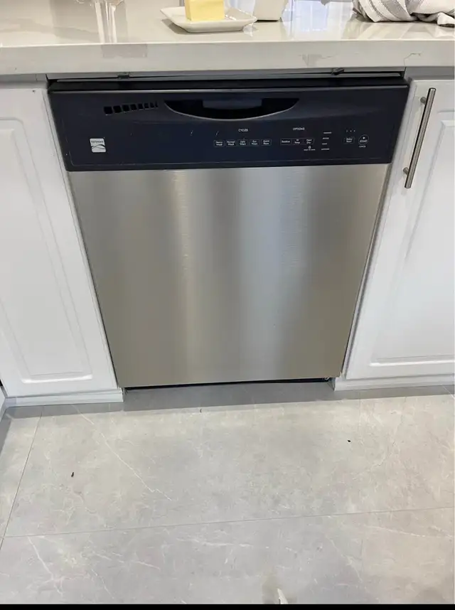 Dishwasher installation