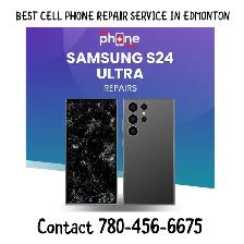 SAMSUNG S24 ULTRA BROKEN SCREEN REPLACEMENT- CONT : 780-456-6675