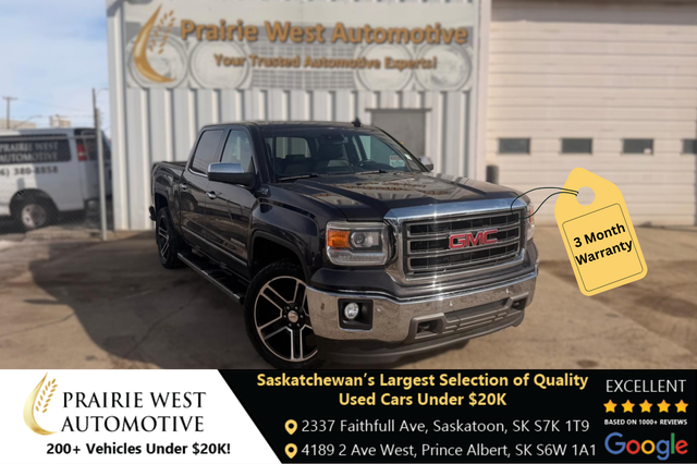 2015 GMC Sierra 1500 XJL Crew Cab 6.2L V8