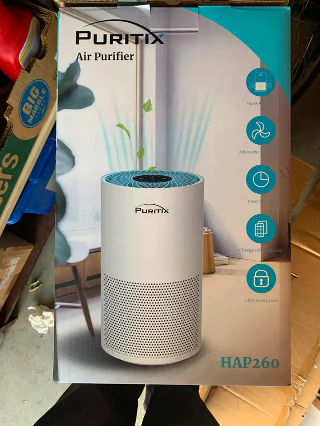 NEW IN THE BOX HAP260 Air Purifier DUST -SMOKE ECT. - Photo 2