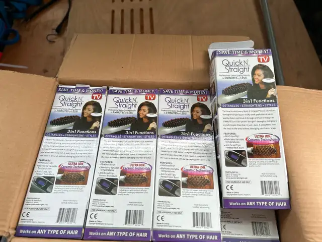 NEW QUICK N' STRAIGHT 3 IN 1 HAIR STRAIGHTENERSAS PICTURED - Photo 2