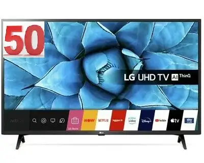 LG-LED TV 50'-smart-4k-ultra hd- in box-warranty-$399.99-no tax