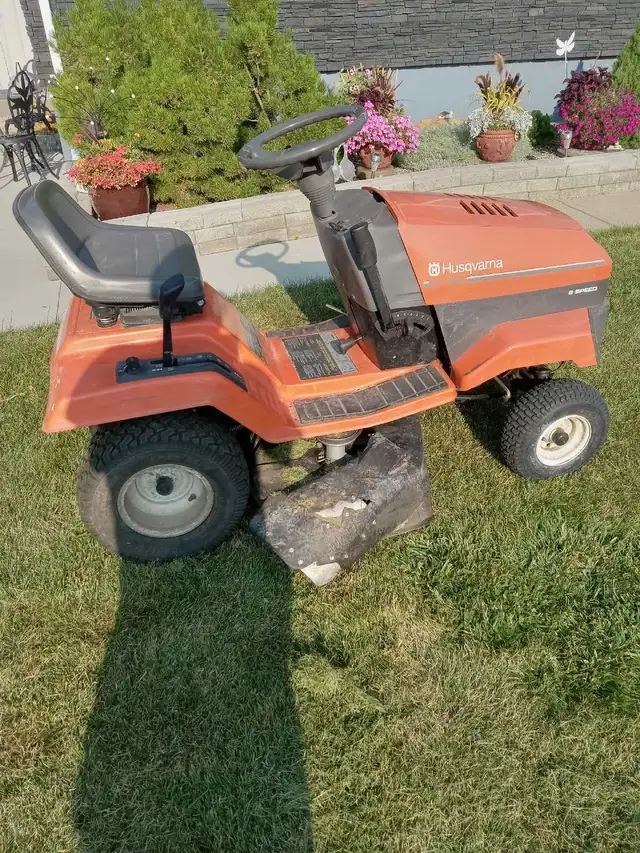 For sale Husqvarna ride on lawn mower new engine