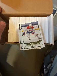 Boîtes de cartes de hockey