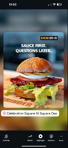 Grill and Front for Burger store