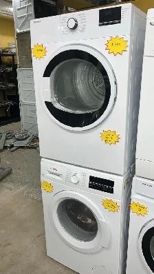 Bosch 24" Stackable Washer And Dryer Tested  30-Day Warranty - Photo 2