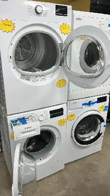 Bosch 24" Stackable Washer And Dryer Tested  30-Day Warranty - Photo 3