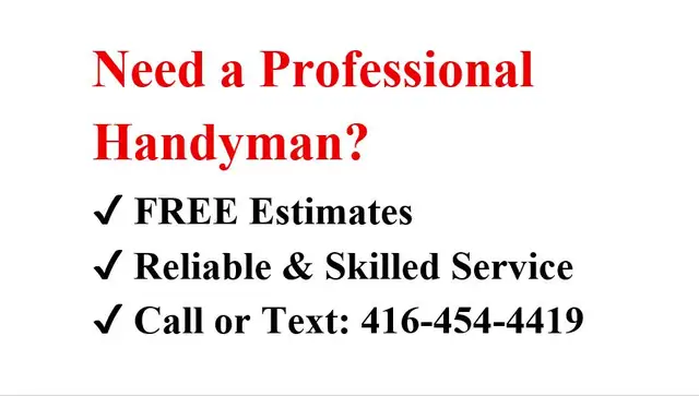 Need a Professional Handyman?