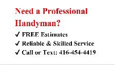 Need a Professional Handyman?