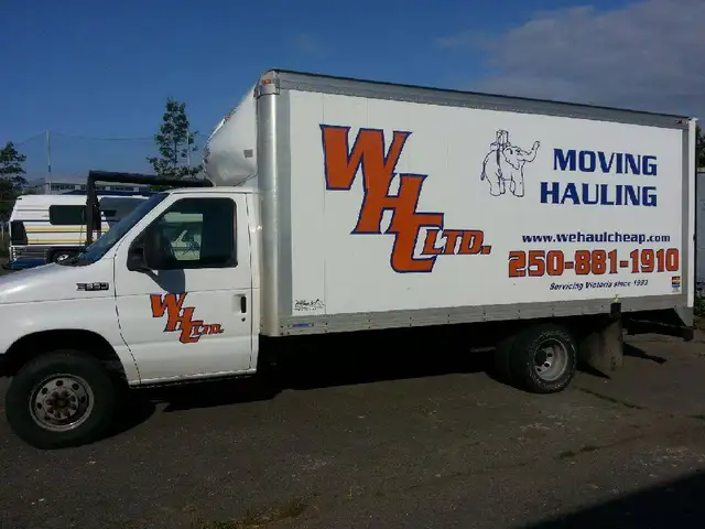 EMPTY 1 TON TRUCK RETURNNG TO BC