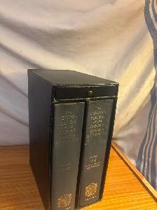 THE OXFORD ENGLISH DICTIONARY 2 VOLUME SET.