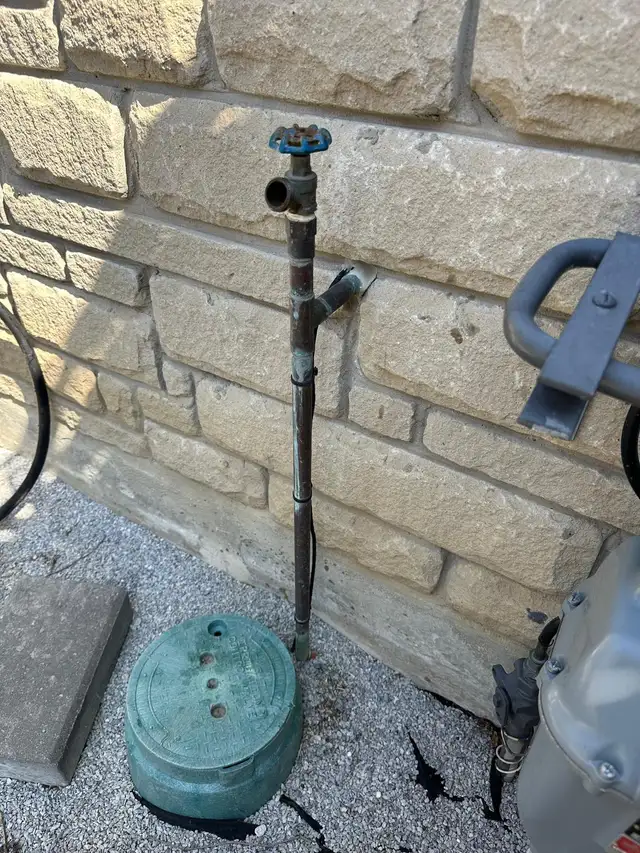 PM Lawn Sprinkler System installation