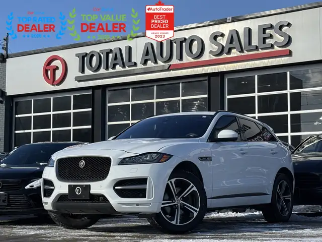 2020 Jaguar F-PACE 30t R-SPORT | RED LEATHER | PANO | 360 CAMERA