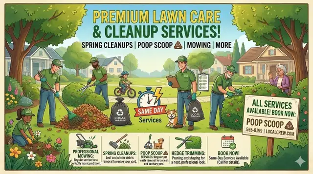 pooper Scooper Services Available