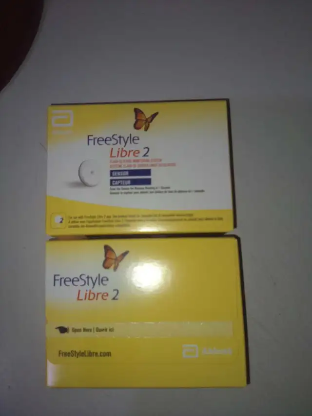 2 FREESTYLE LIBRE 2 ARM SENSORS