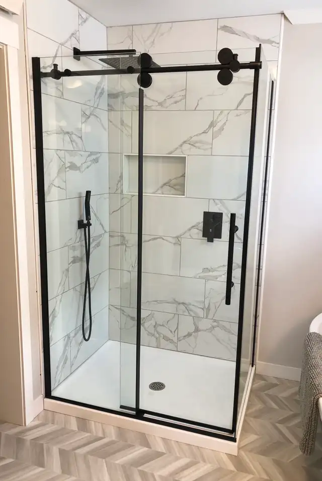 Shower door installation - Photo 3