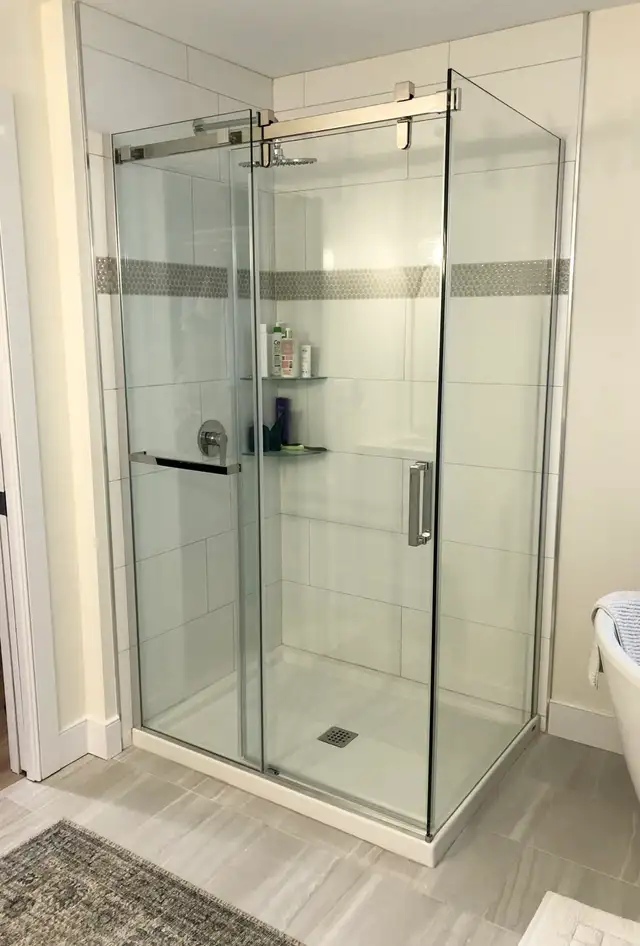Shower door installation - Photo 4