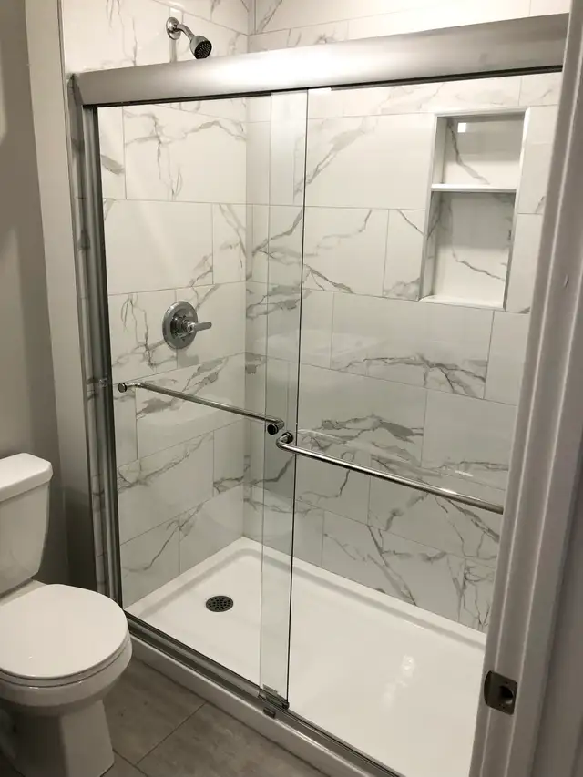 Shower door installation - Photo 5