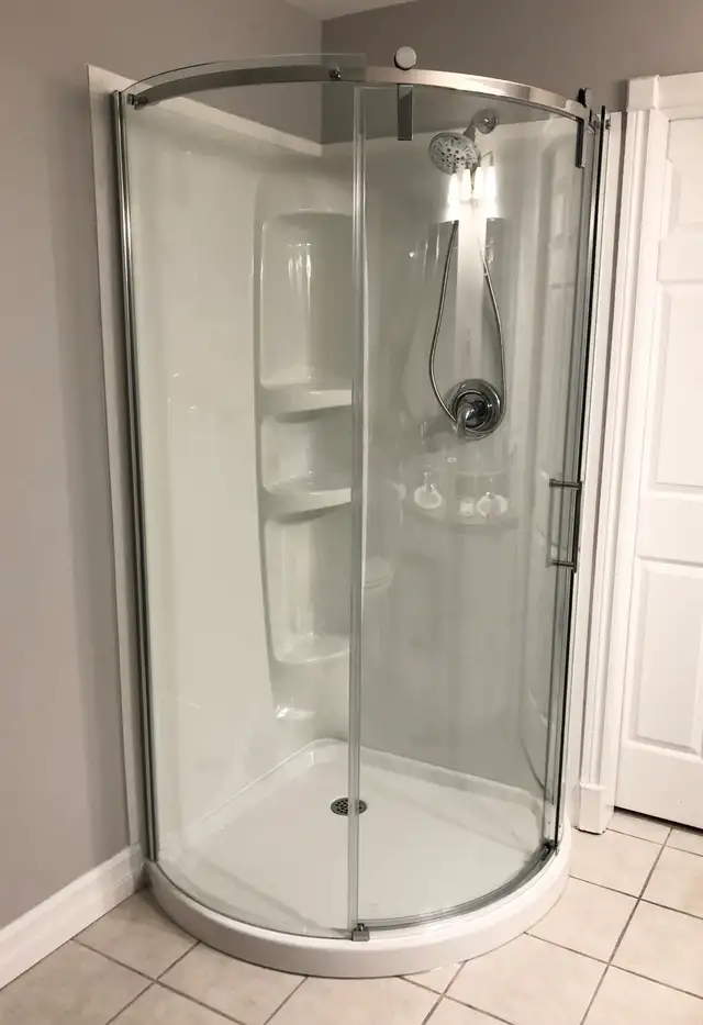 Shower door installation - Photo 9